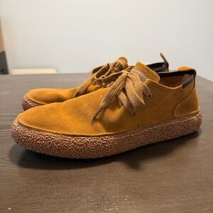 Men Fashion Flat Shoes Lace-Up Oxfords Faux Suede‎ Leather Vintage Size US 9,5